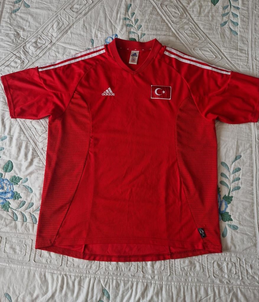 Maillot retro adidas Turquie coupe du monde 2002, Plus grand que la taille XL, Enlèvement, Comme neuf, Maillot