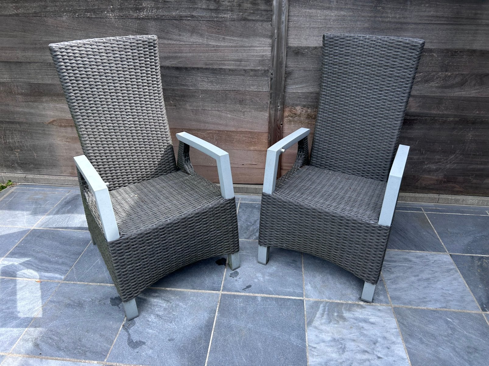 Tuinzetels, Tuin en Terras, Tuinstoelen, Ophalen, Gebruikt, Rotan