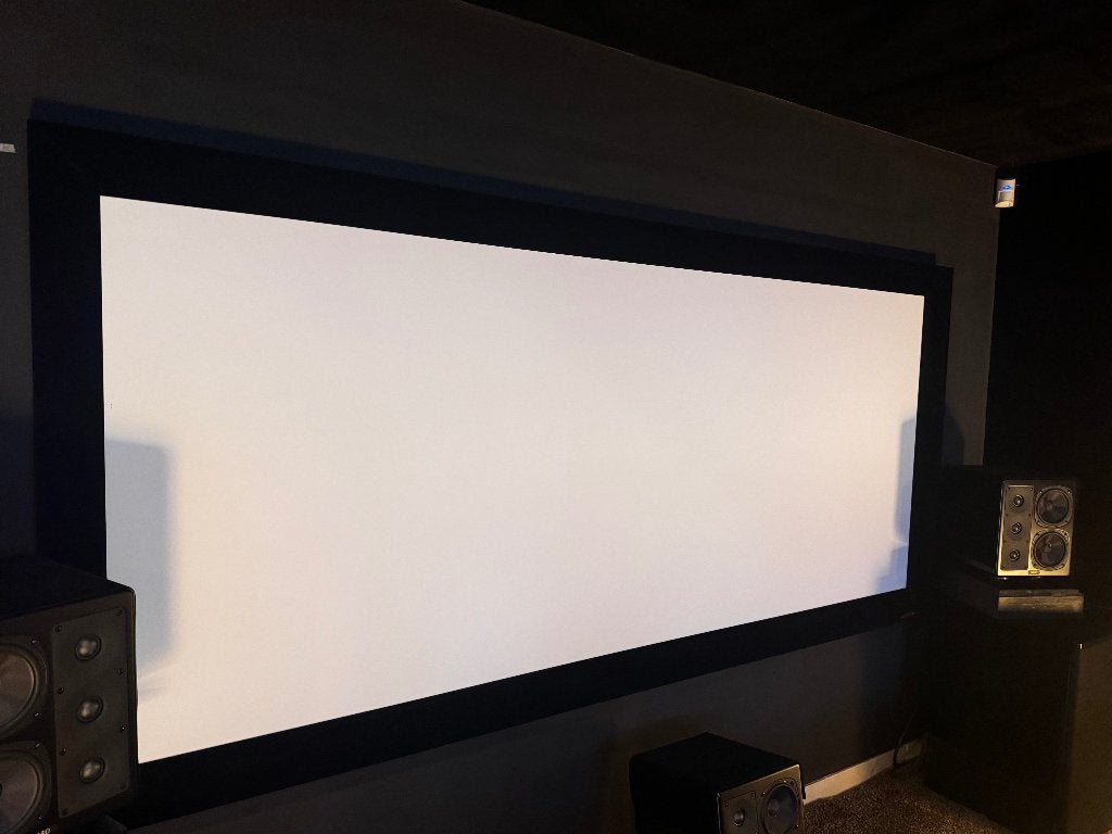 Vast projectie scherm 104 inch, Enlèvement, Comme neuf