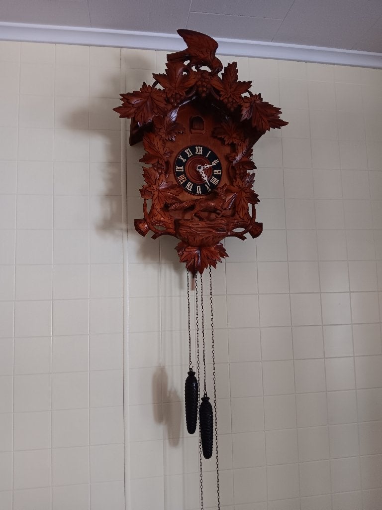 koekoesklok, Antiek en Kunst, Ophalen