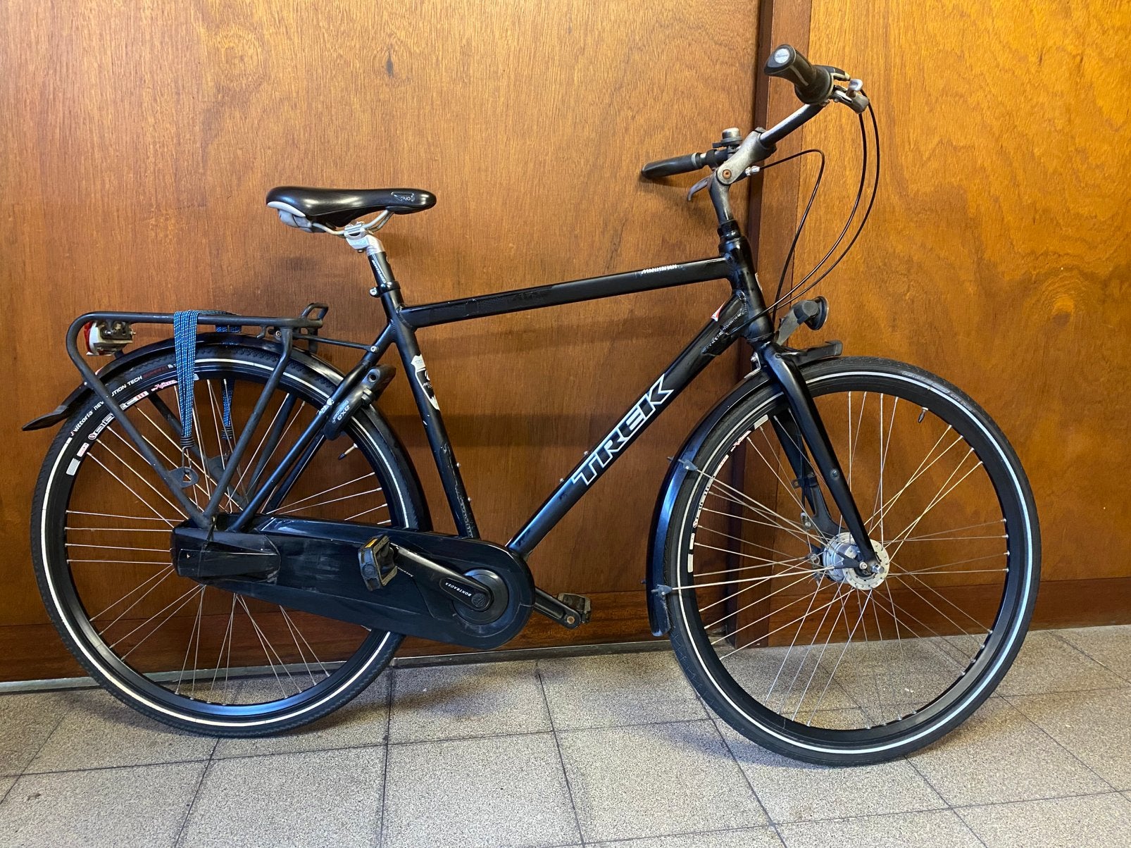 Herenfiets Trek, Autres marques, Vitesses, Frein à tambour, Enlèvement