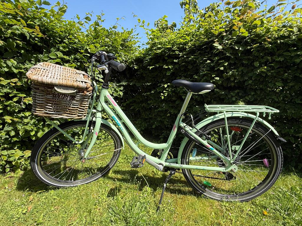 Kinderfiets, Fietsen en Brommers, Ophalen, Zo goed als nieuw, Velgrem, 20 inch of meer