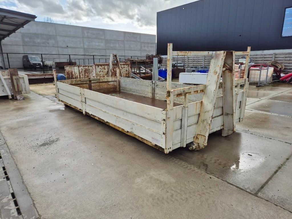Container met zijdeuren, Enlèvement