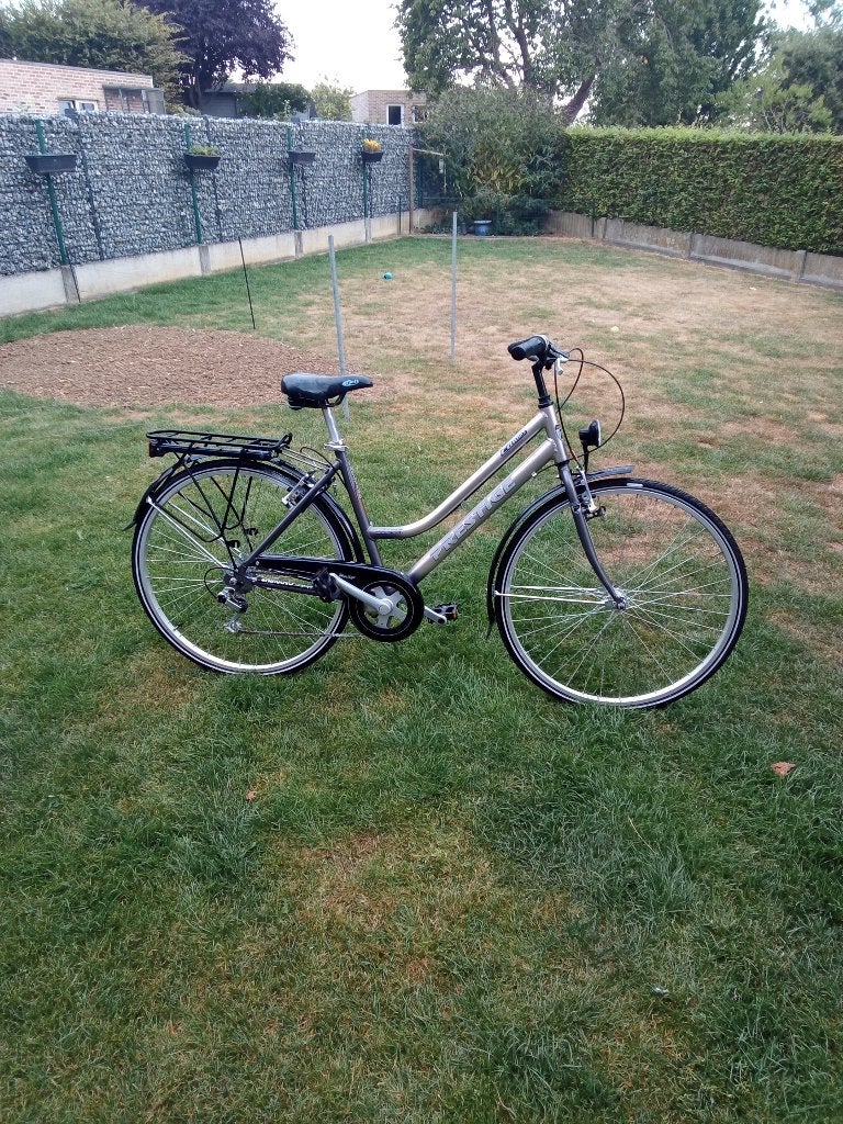 Damesfiets, Fietsen en Brommers, Fietsen | Dames | Damesfietsen, Ophalen, Gebruikt, Velgrem, 47 tot 50 cm
