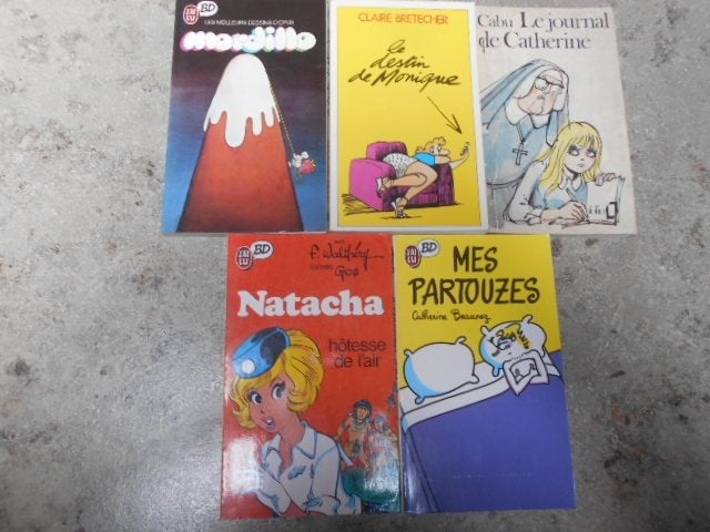 5 Franse humor boekjes / De 5 voor 10 €., Boeken, Ophalen of Verzenden, Zo goed als nieuw