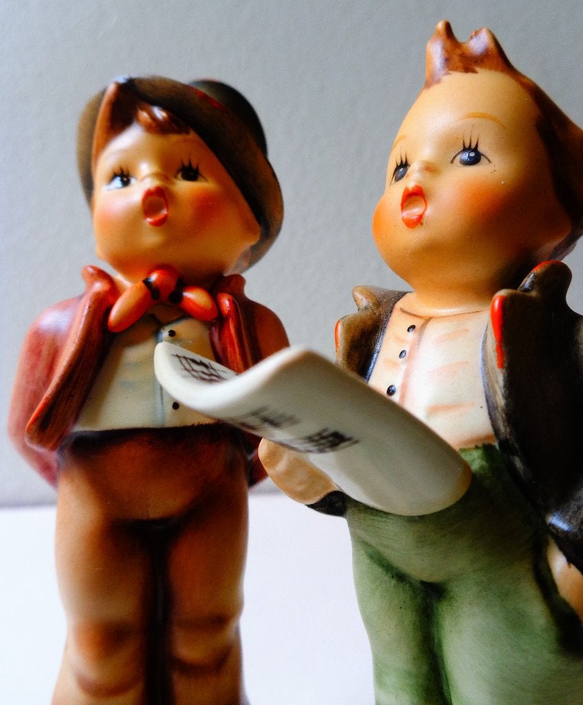 M I Humm:130 ‘DUET’-TMK6-met HAND Beschilderde Muzieknoten, Collections, Envoi