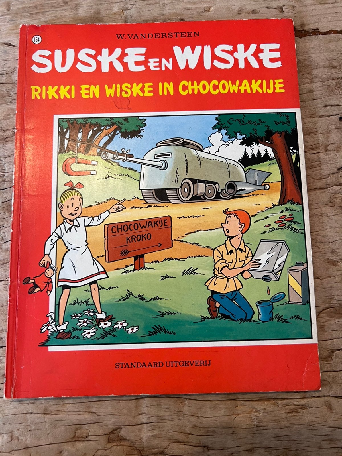 Suske en Wiske: Rikki en Wiske in Chocowakije, Boeken, Eén stripboek, Ophalen of Verzenden, Gelezen