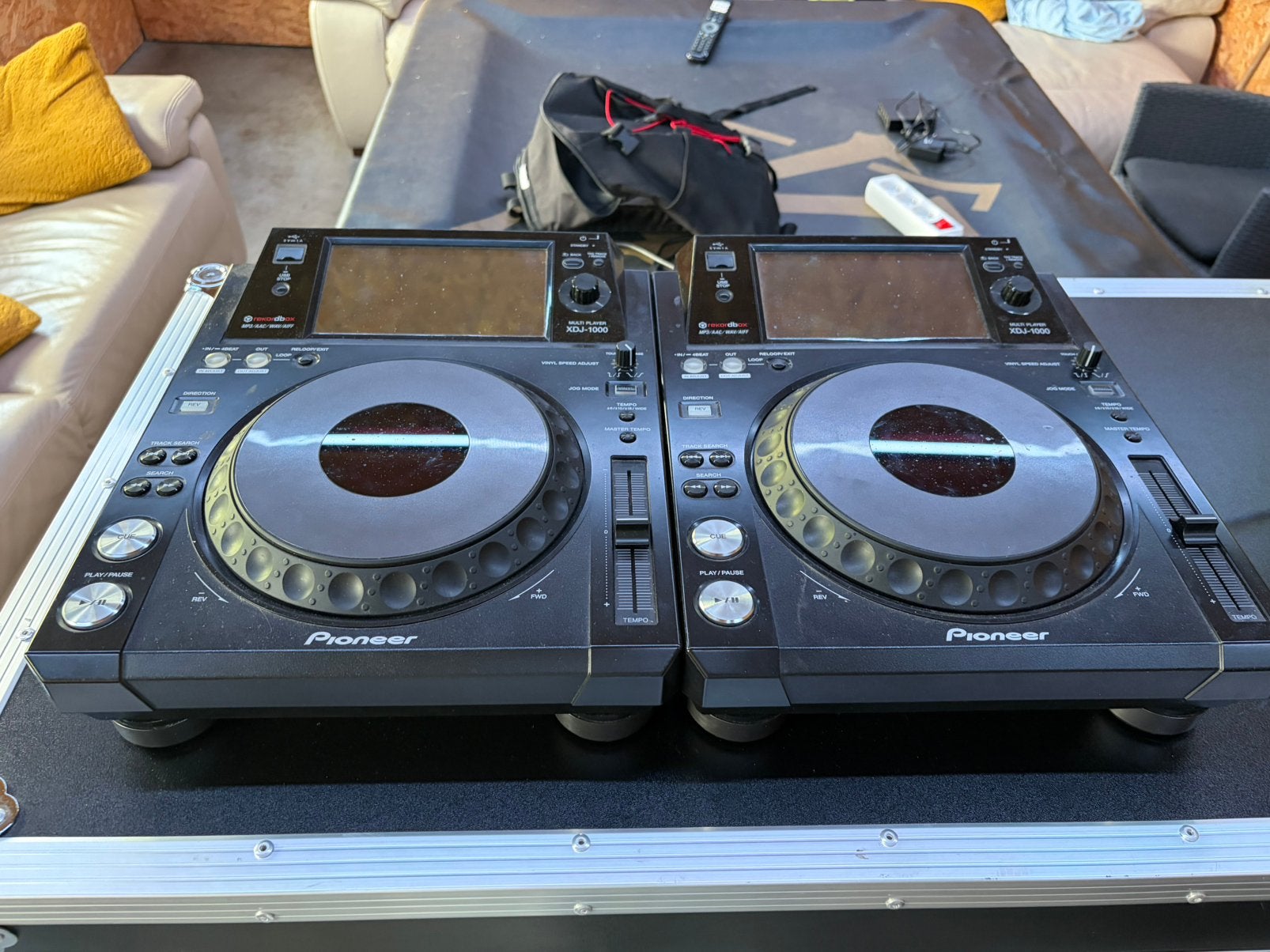 2x pioneer xdj 1000, Ophalen, Zo goed als nieuw, Draaitafel, Pioneer