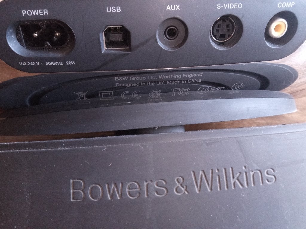 Bowers Wilkins zeppelin speakerdock (gen 1) +Apple iPod, TV, Hi-fi & Vidéo, Enceintes, Télécommande, 60 à 120 watts, Comme neuf
