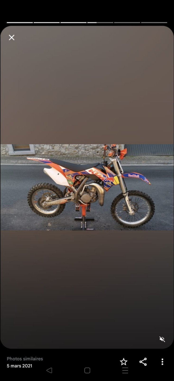 KTM sx85 2014, Entreprise, Neuf