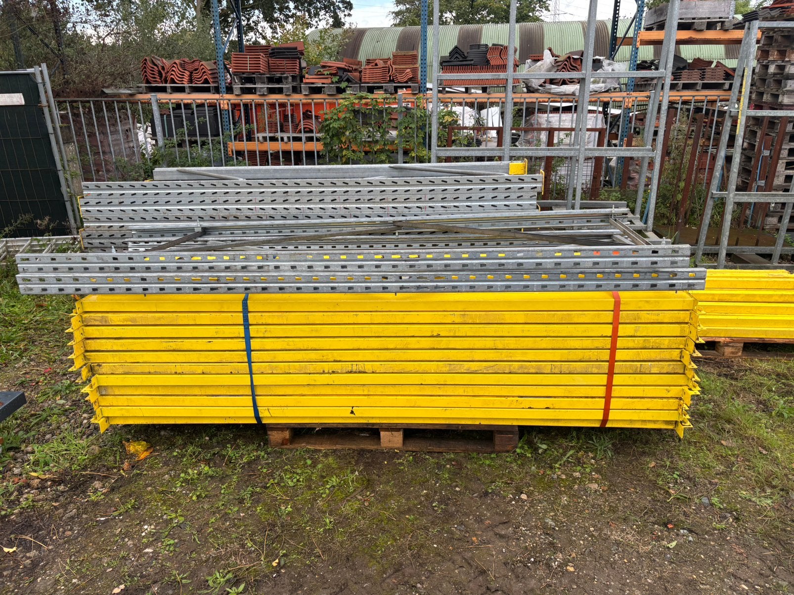 Palletstelling, Ophalen