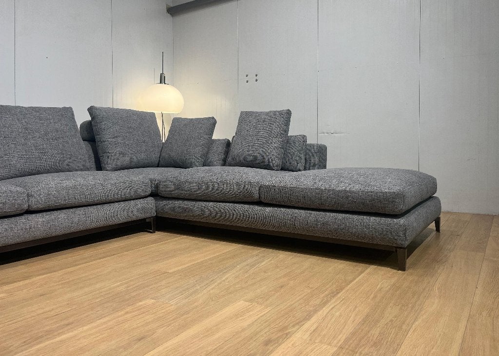 NEUF Minotti Andersen Canapé d’angle PN €25000 + GARANTIE, Neuf, 150 cm ou plus, Quatre personnes ou plus, Tissus