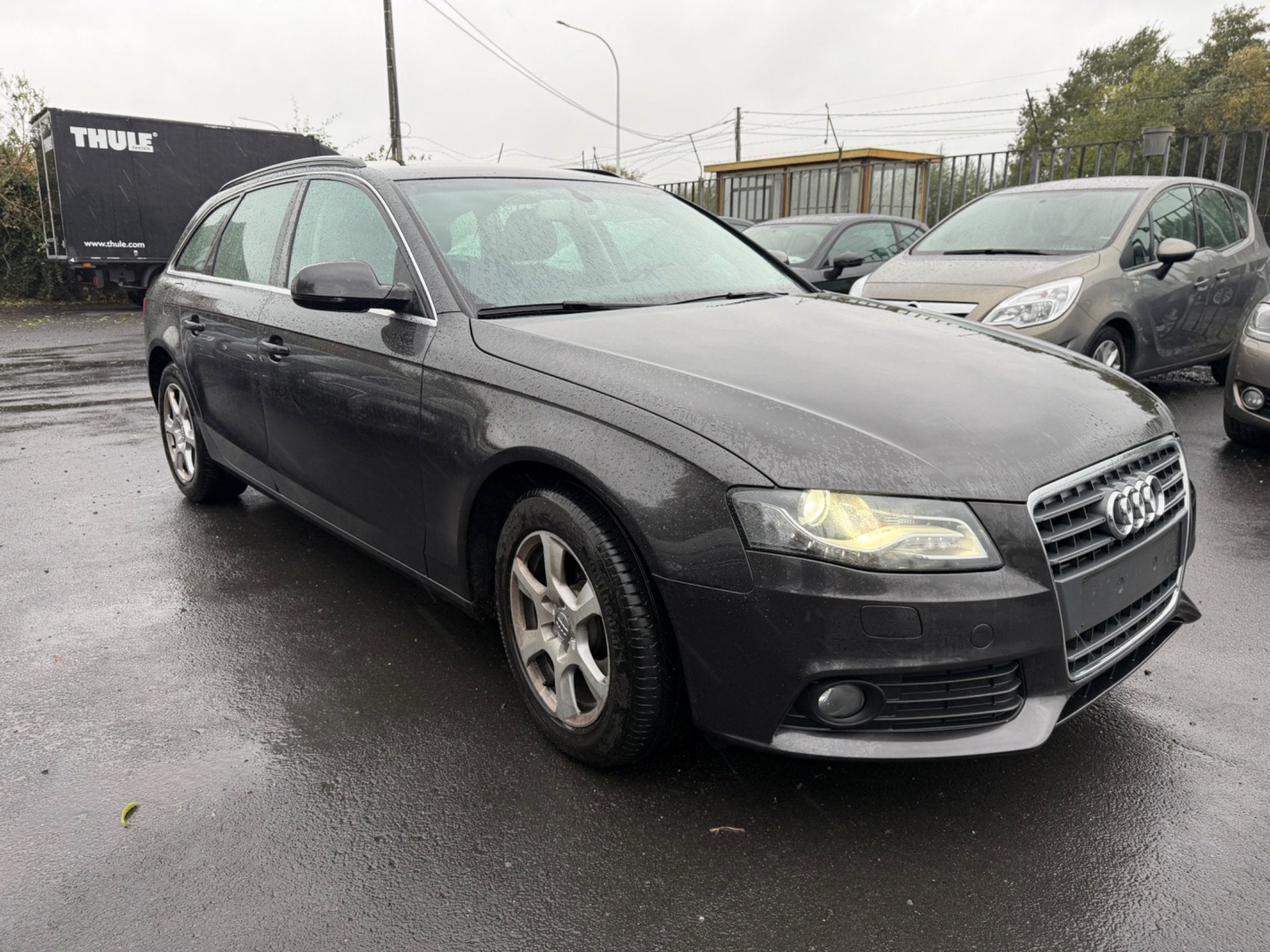 Audi A4, Auto's, Gebruikt, Zwart, 4 cilinders, A4
