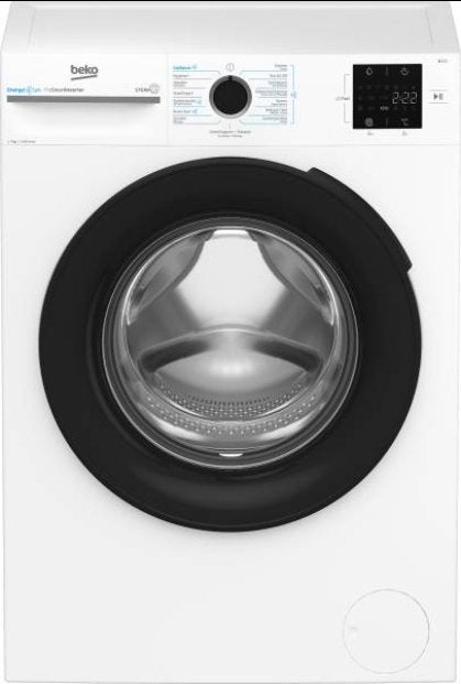 Beko BM3WFU3741W - 7 kg - 1400 tr/min - Classe énergétique A, 6 à 8 kg, Chargeur frontal, Enlèvement, Classe énergétique A ou plus économe