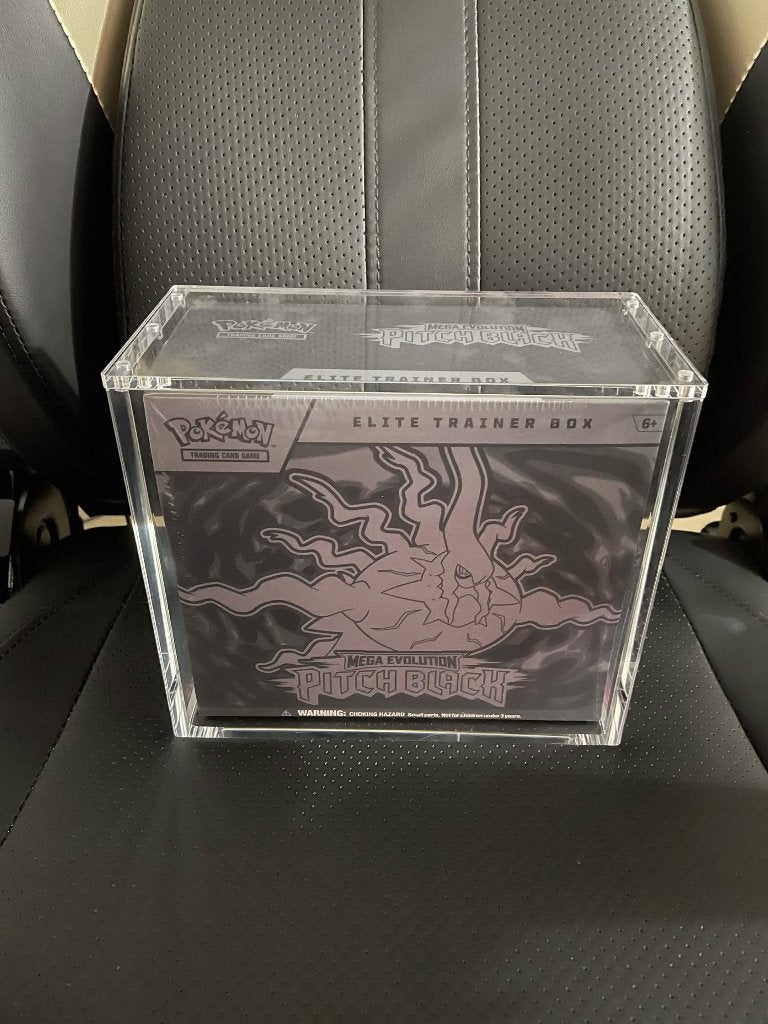 Pitch black elite trainer box, Hobby en Vrije tijd, Verzamelkaartspellen | Pokémon, Ophalen, Nieuw, Boosterbox, Foil