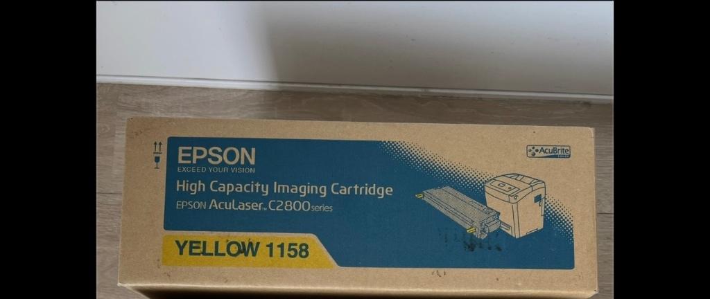 Toner EPSON Aculaser C2800 Geel 1160, Computers en Software, Printerbenodigdheden, Ophalen of Verzenden, Nieuw, Toner, Epson