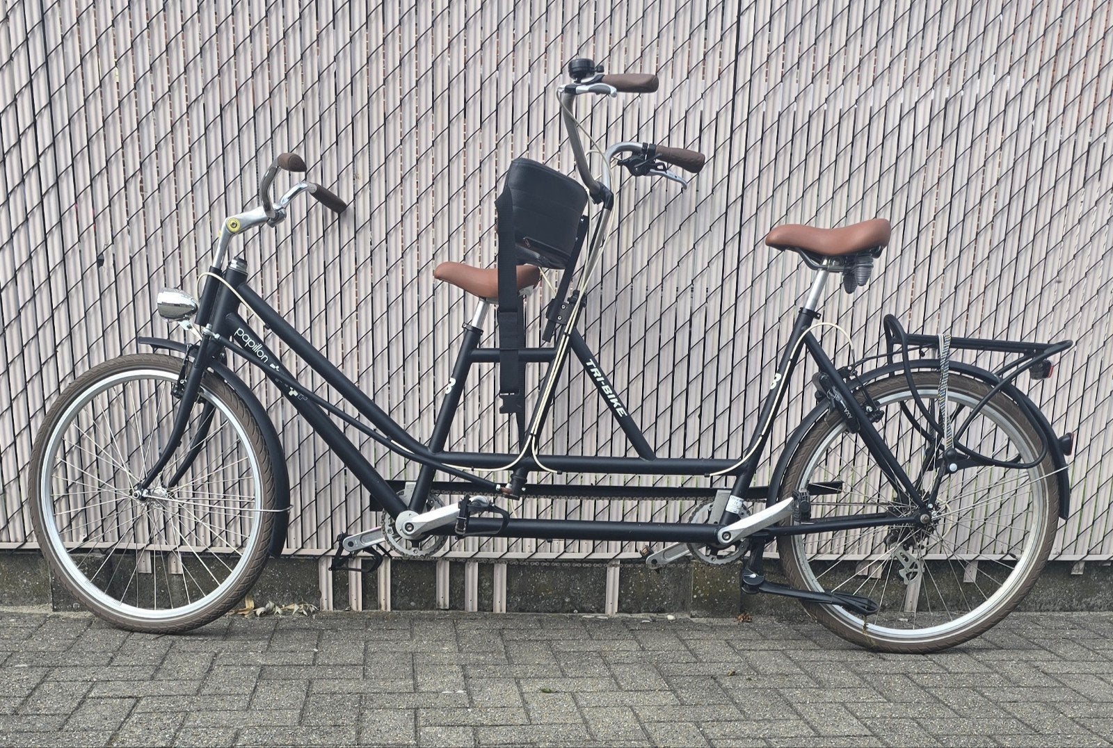 Tandem fiets Papillon, Enlèvement