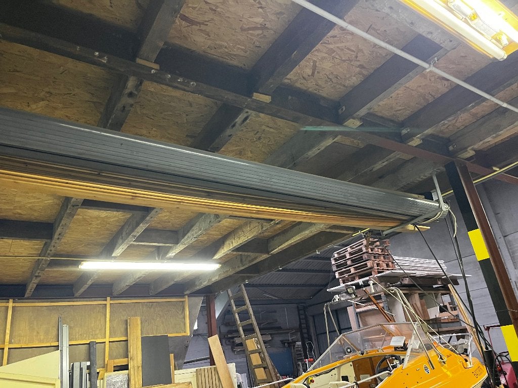 Zonne luifel, Tuin en Terras, Zonneschermen, Ophalen, Gebruikt, 450 cm of meer, Elektrisch