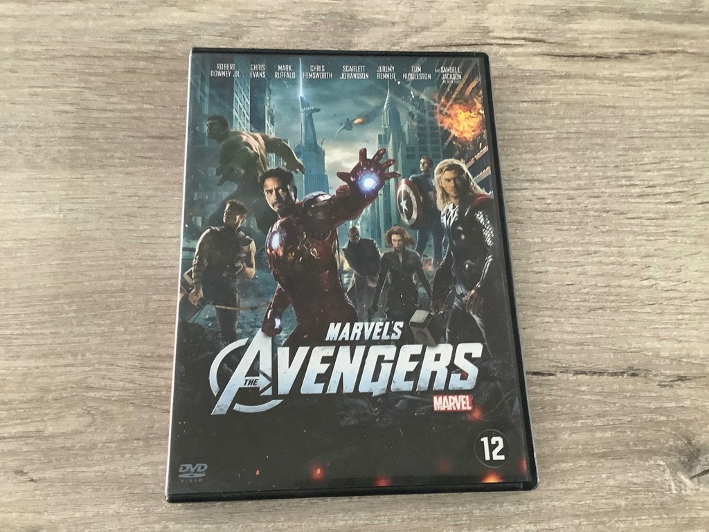 Marvel Avengers DVD, Vanaf 12 jaar, Ophalen of Verzenden, Zo goed als nieuw, Actie