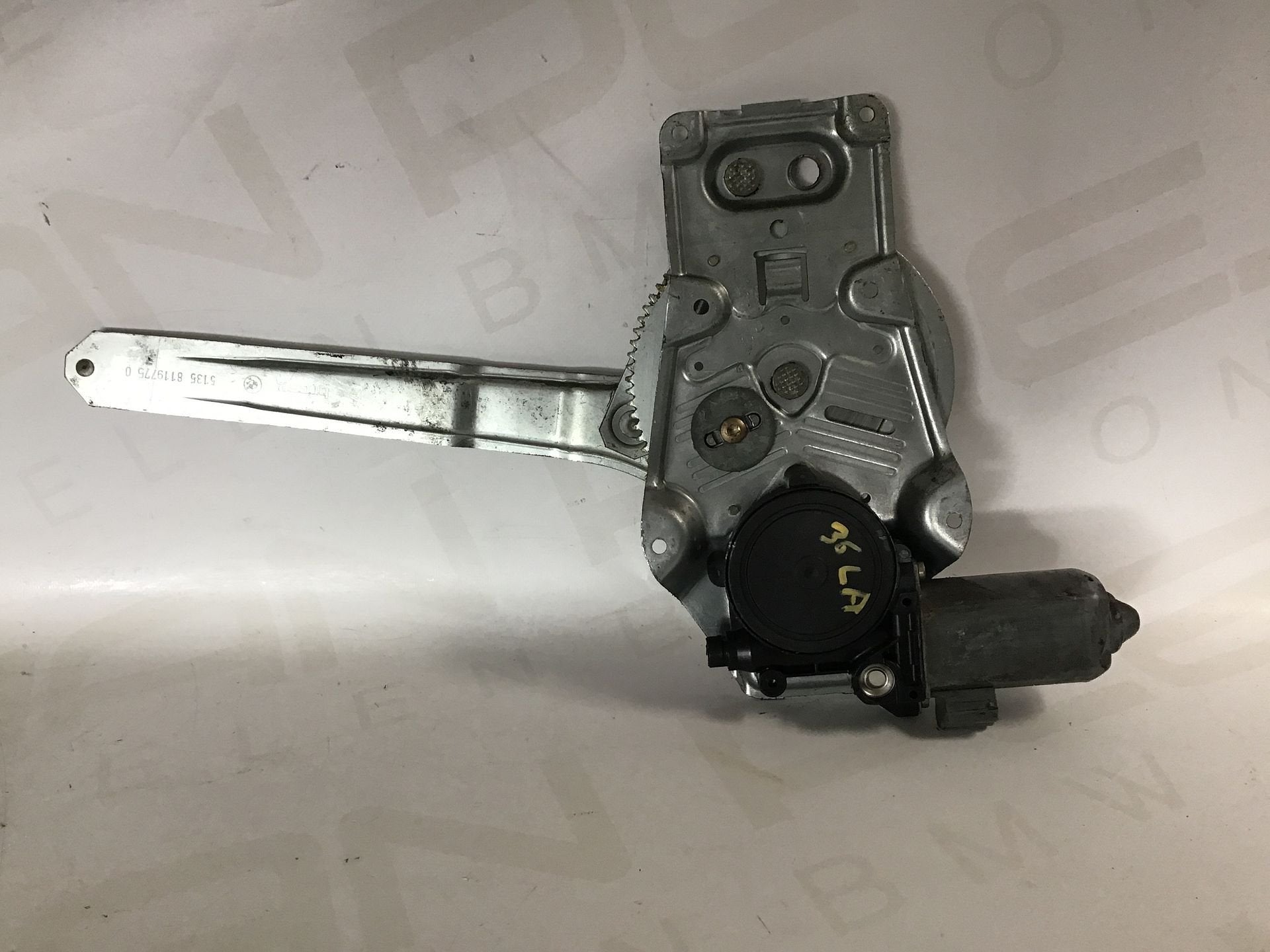 Raammechanisme linksachter BMW E36 51358119775, Auto-onderdelen, Gebruikt, -, -, Ophalen of Verzenden