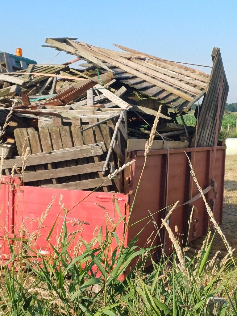 Gratis brandhout, Tuin en Terras, Brandhout, 6 m³ of meer, Ophalen, Overige houtsoorten