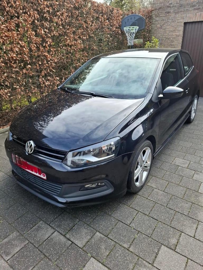 Auto vw polo rline 1400 cc zwart, Autos, Achat, Noir, Particulier, 3 portes