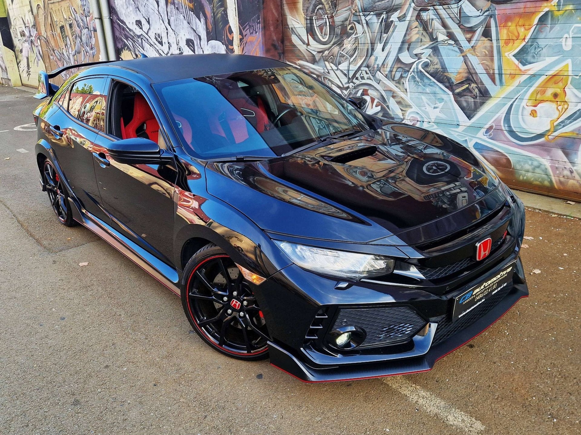 Honda Civic Civic Type R 2.0 i-VTEC, Auto's, Dealer onderhouden, Gebruikt, 4 cilinders, Zwart