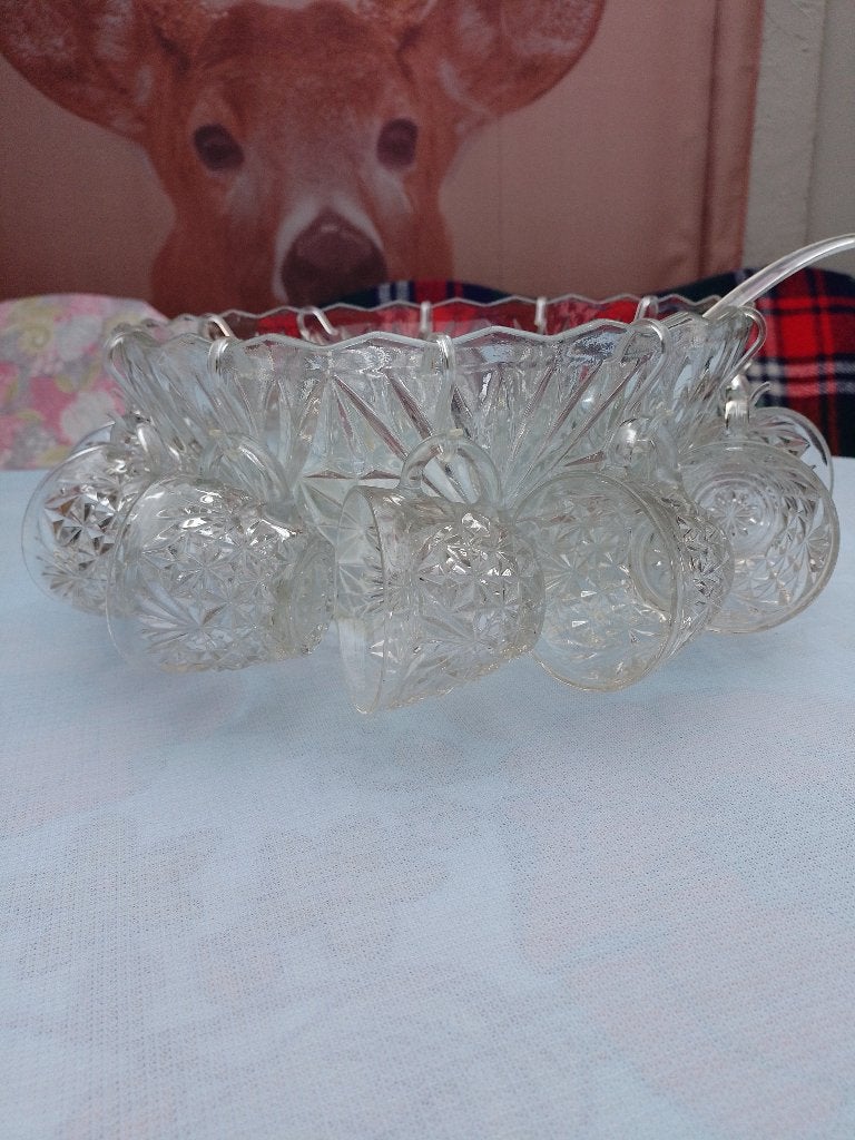 sangria bowl en 12 tasjes (nieuw), Huis en Inrichting, Keuken | Servies, Ophalen, Nieuw, Glas