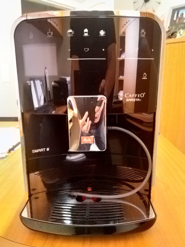 volautomatische koffiemachine Melitta Barista T-smart, Réservoir d'eau amovible, Café en grains, Utilisé, Enlèvement