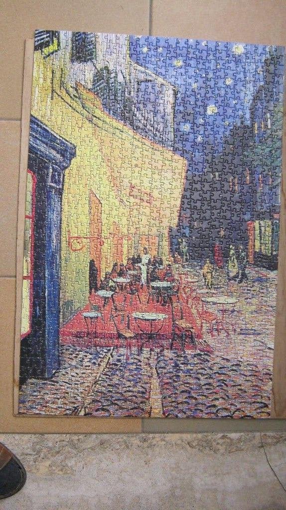 puzzels 1000 stukken, Hobby en Vrije tijd, Ophalen, 500 t/m 1500 stukjes, Gebruikt, Legpuzzel