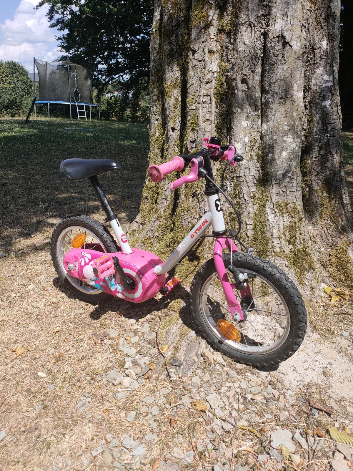 Vélo fille 14 pouces rose (petites roues gratuites en plus), Fietsen en Brommers, Fietsen | Kinderfietsjes, Ophalen of Verzenden