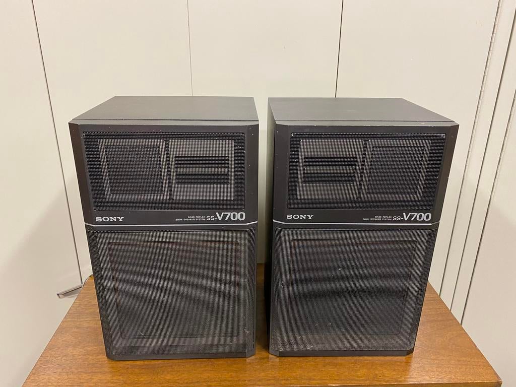 Sony bass reflex speakers, Audio, Tv en Foto, Luidsprekerboxen, Ophalen of Verzenden, Zo goed als nieuw, Sony