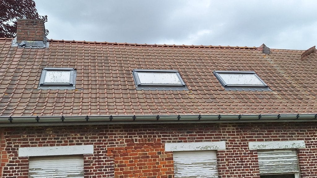 3 velux dakramen reeds gedemonteerd voor de snelle beslisser, Doe-het-zelf en Bouw, Ophalen, Gebruikt, Dakraam, Dubbelglas