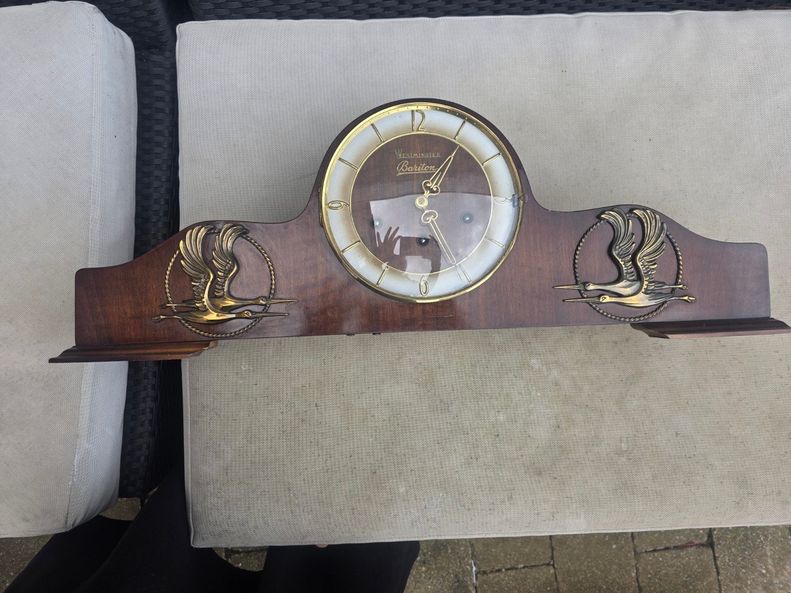 Horloge baryton Westminster, Antiquités & Art, Enlèvement