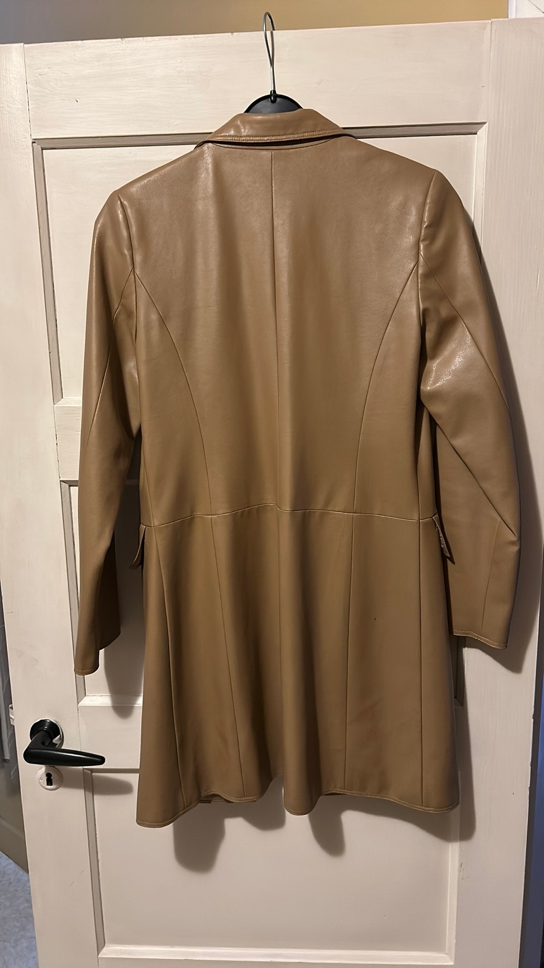 Lederen jas, Kleding | Dames, Jassen | Zomer, Ophalen, Zo goed als nieuw, Maat 36 (S)