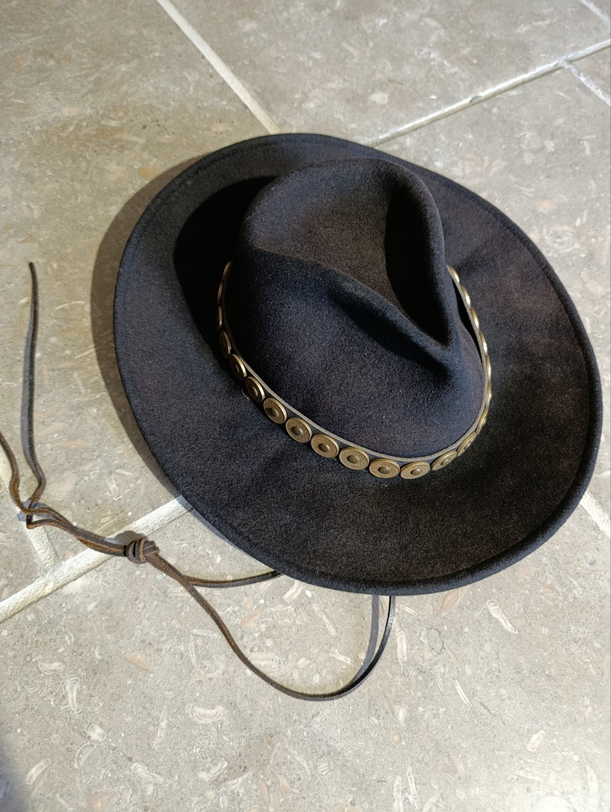 Stetson Buffalo zwarte hoed, Ophalen of Verzenden, Hoed