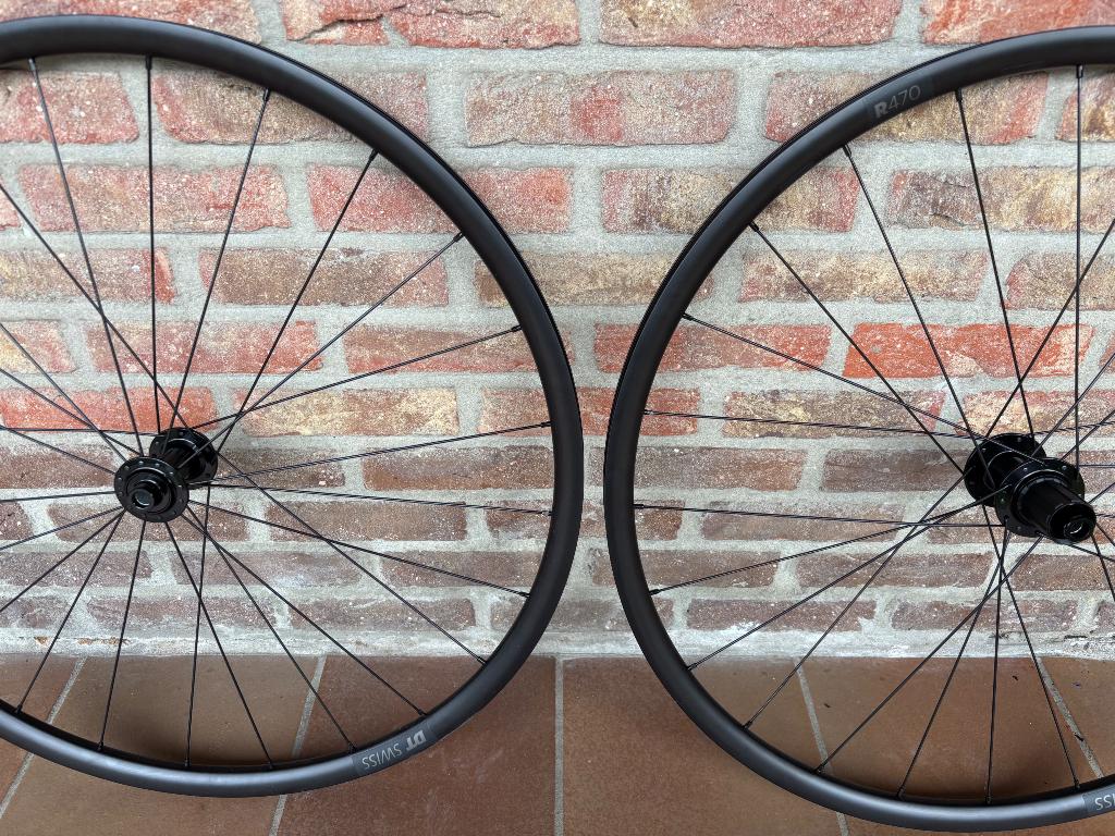 Set DT Swiss wielen R470 nieuw, Fietsen en Brommers, Ophalen, Nieuw, Schijfrem, Overige merken