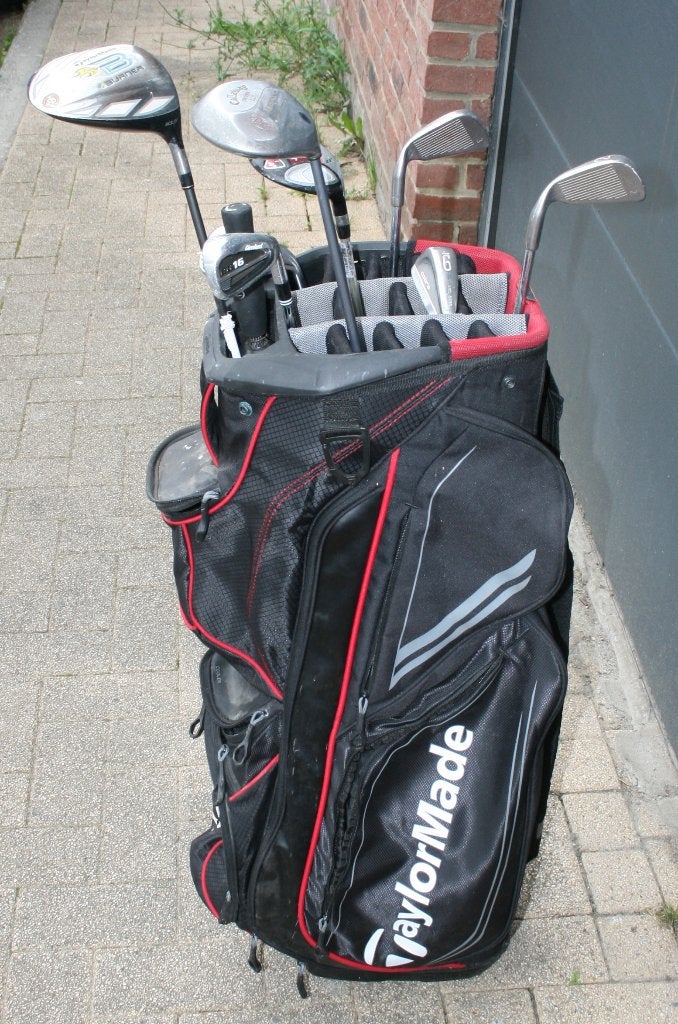Ensemble de golf TaylorMade Callaway avec sac clubs de golf, Ophalen, Gebruikt, Tas, Callaway
