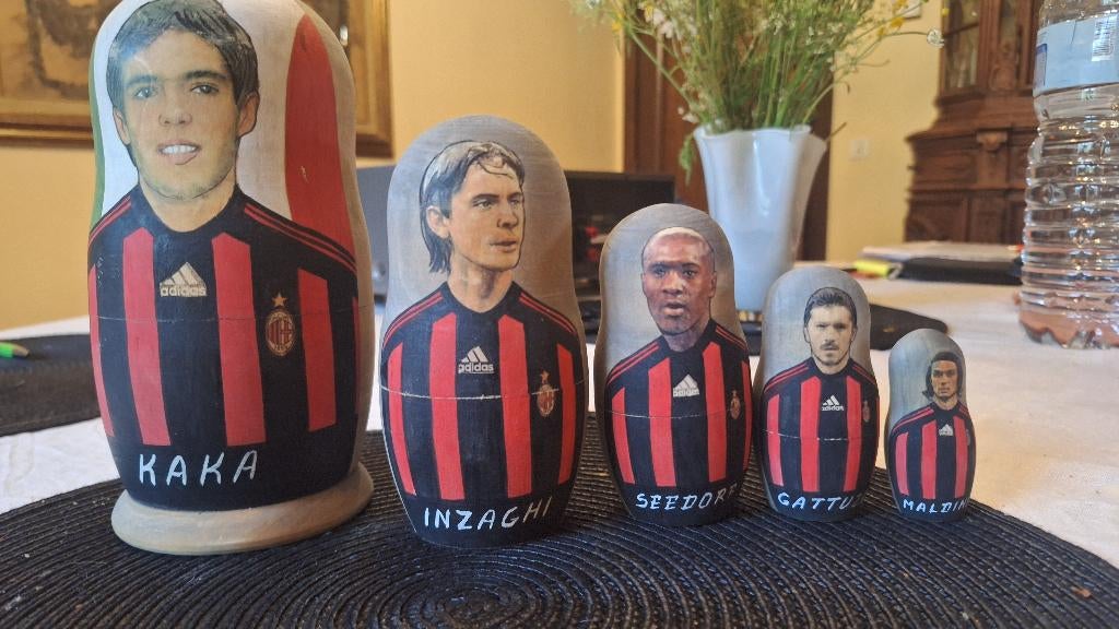AC MILAN poupée Russe, Enlèvement, Comme neuf