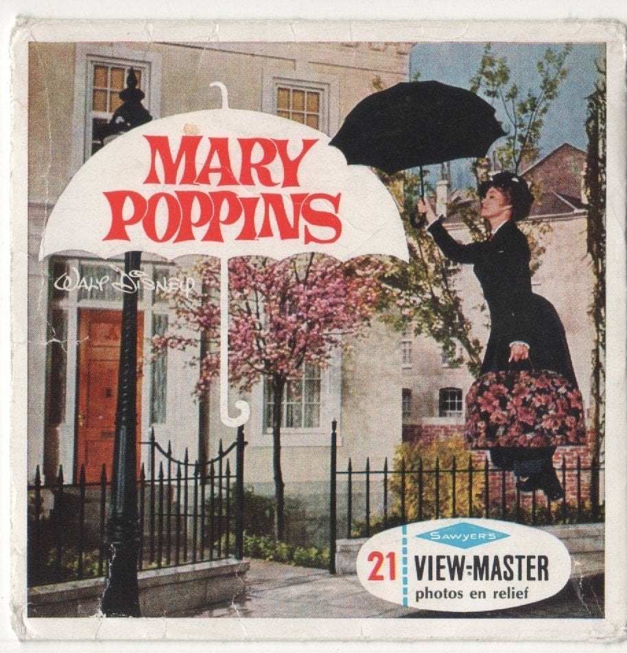 View-master Mary Poppins B 376 Boekje FR, Ophalen of Verzenden