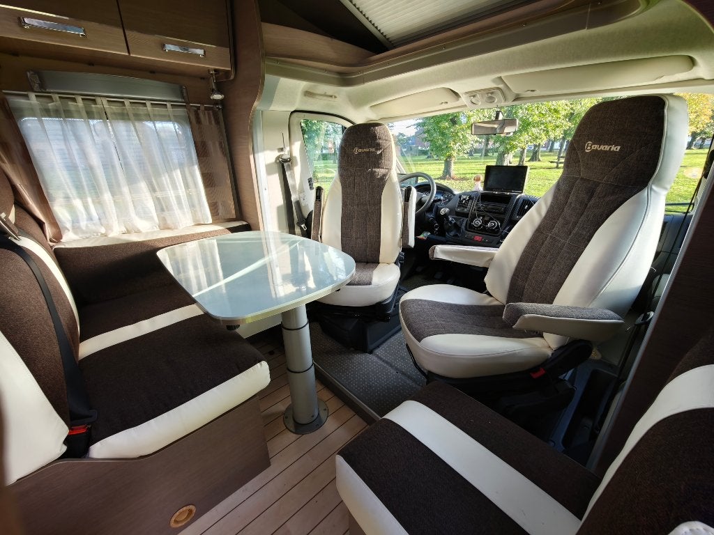 Camping car bavaria t69 artic, Caravans en Kamperen, Fiat, Tot en met 3, Particulier, L-zit