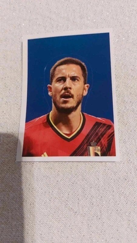 Panini / Sticker / Eden Hazard / Rode Duivels / Carrefour, Ophalen of Verzenden, Nieuw, Poster, Plaatje of Sticker