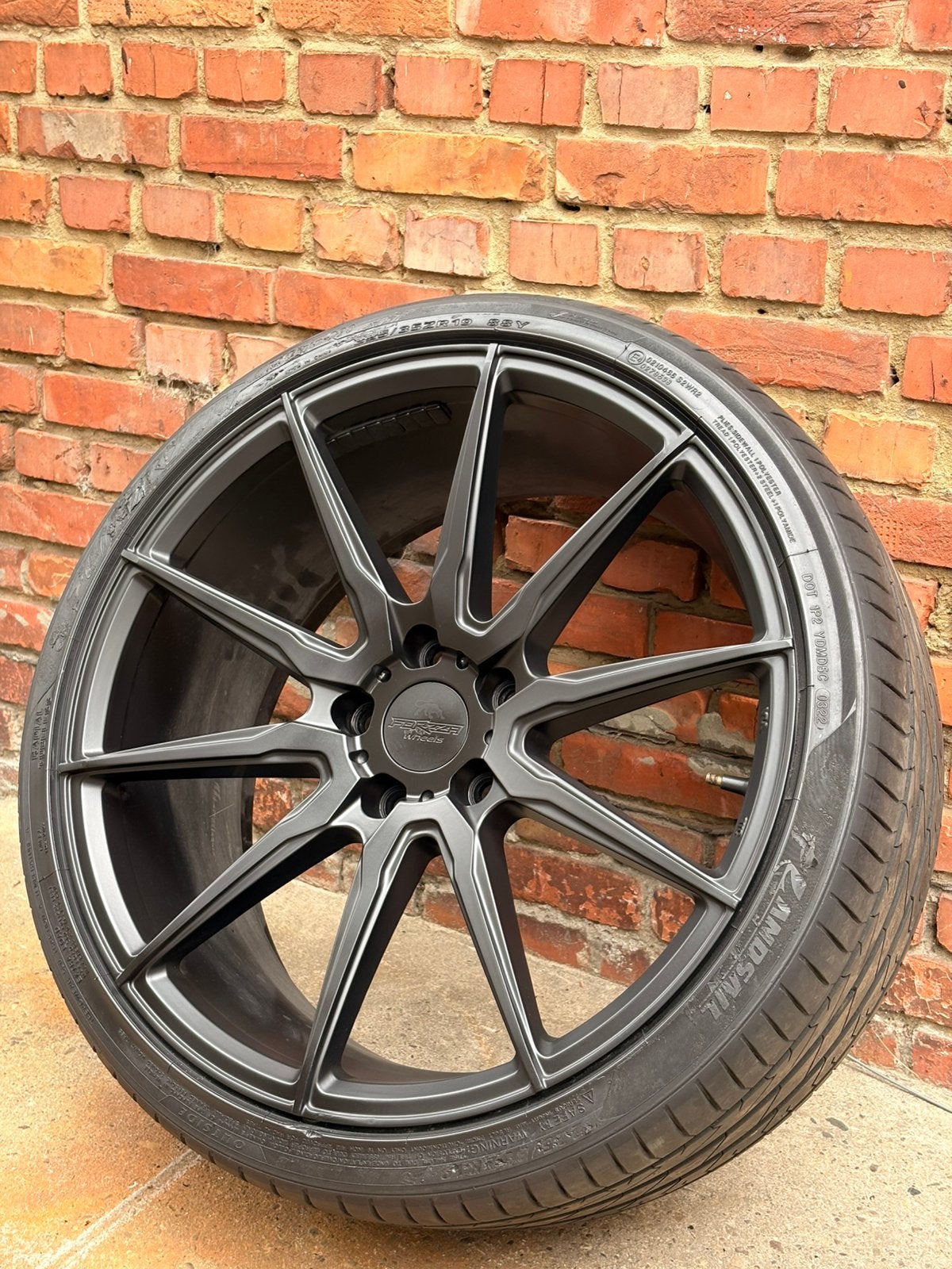 Forzza velgen 19 inch 5x112 origineele set, Auto-onderdelen, Banden en Velgen, Ophalen, 19 inch, Banden en Velgen