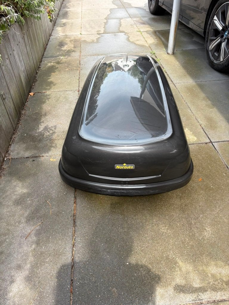 Coffre de toit Norauto Bermude 950 (450 L), Enlèvement, Utilisé