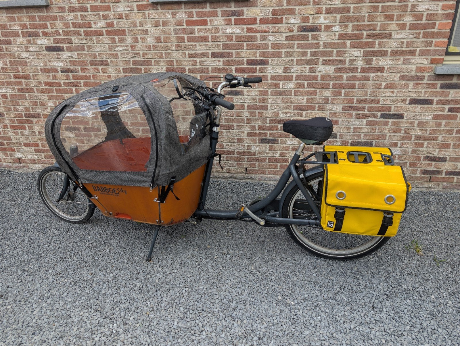 Bakfiets Babboe city, Fietsen en Brommers, Fietsen | Bakfietsen, Ophalen