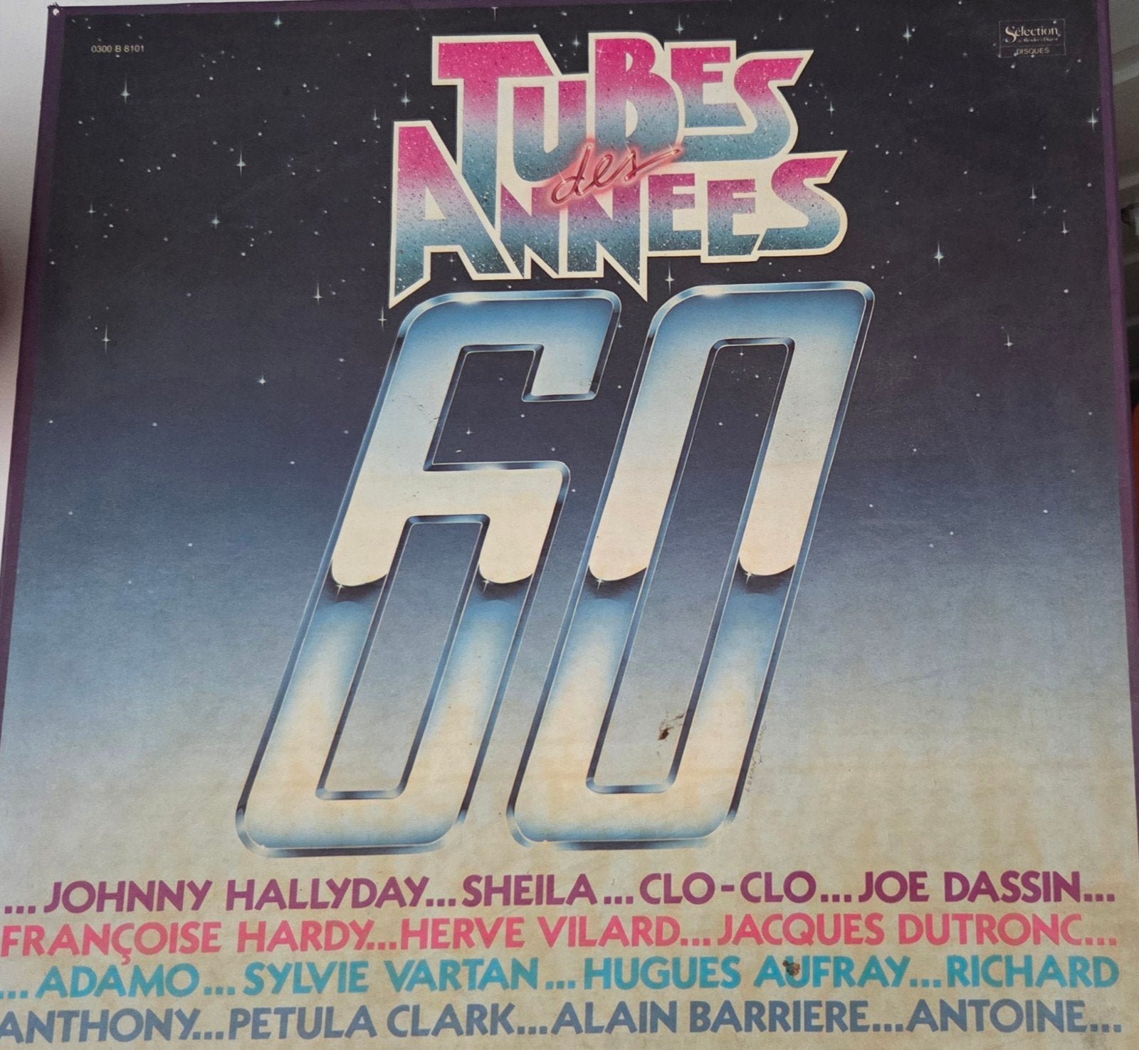 Coffret 9 Vinyles 33T - Tubes des années 60, CD & DVD, Vinyles | Compilations, Coffret, Enlèvement, Coffret