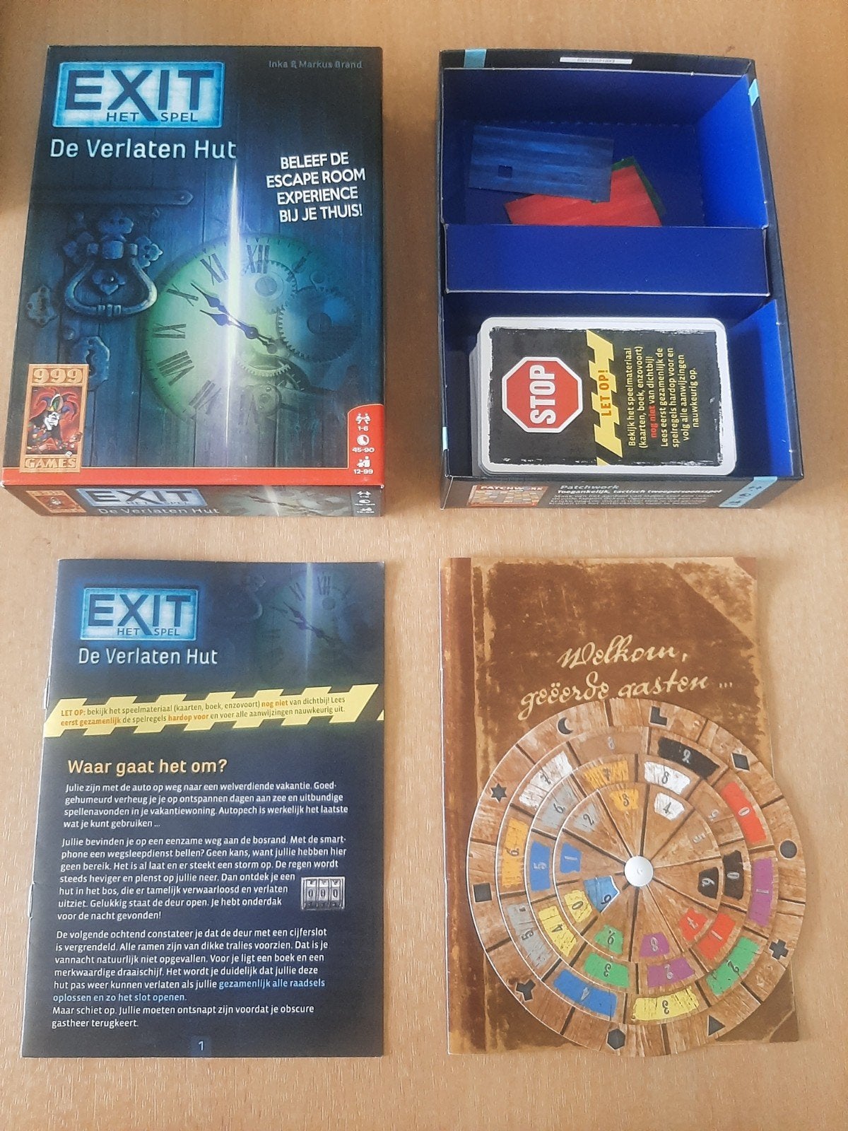Exit het spel escape rooms (per stuk), Hobby & Loisirs créatifs, 1 ou 2 joueurs, Enlèvement ou Envoi, Comme neuf, 999 games