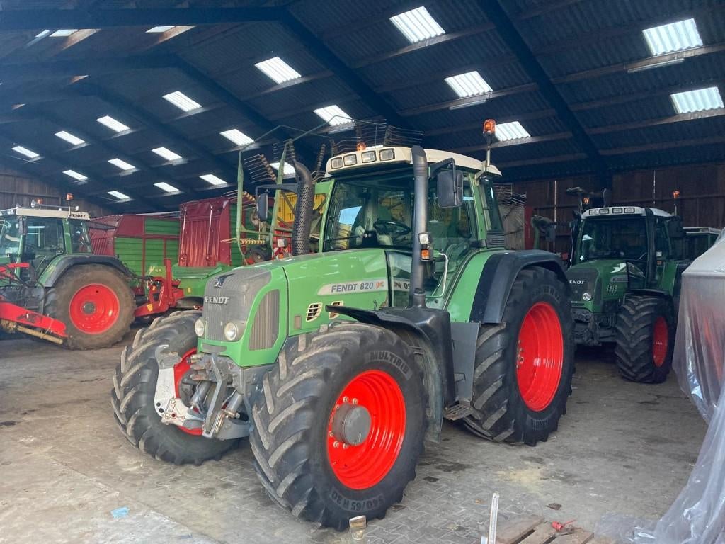 Fendt 820 vario tms, Ophalen, Fendt