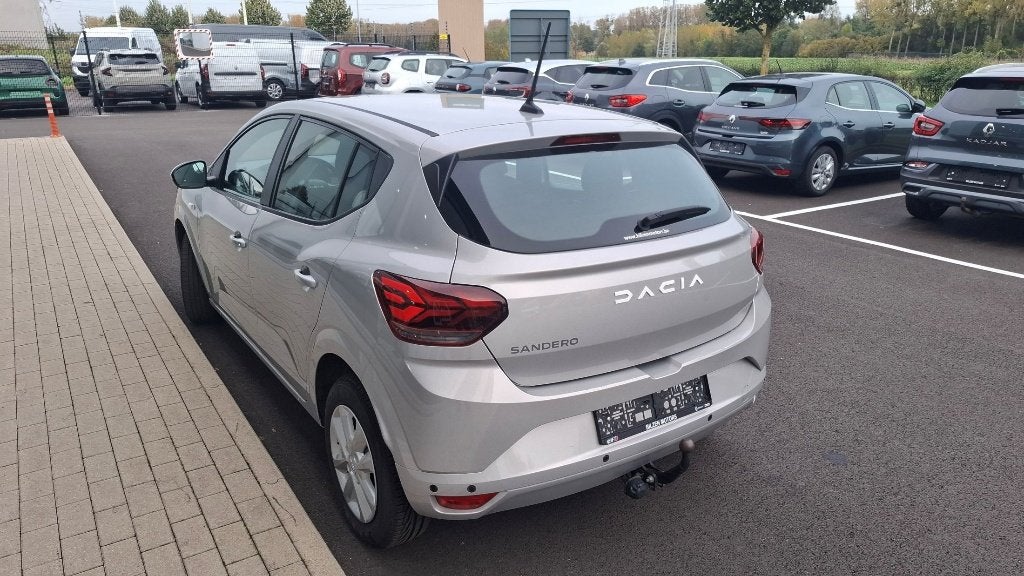 Dacia Sandero TCe 90 AUTOMAAT,airco,sensorV+A,camera, trekh., Autos, Ordinateur de bord, Argent ou Gris, Achat, Garantie prolongée