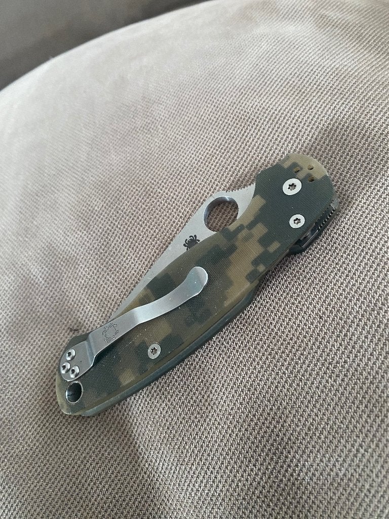 Spyderco paramilitary 2, Enlèvement ou Envoi, Comme neuf